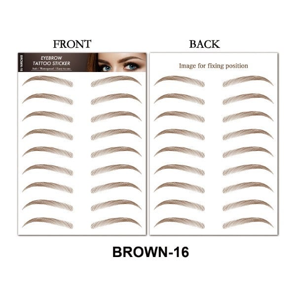 💄4D Makeup Waterproof Eyebrow Stickers 🔥(Köp 1 Få 1 Gratis & Gratis Eyebrow Shaping Razor)