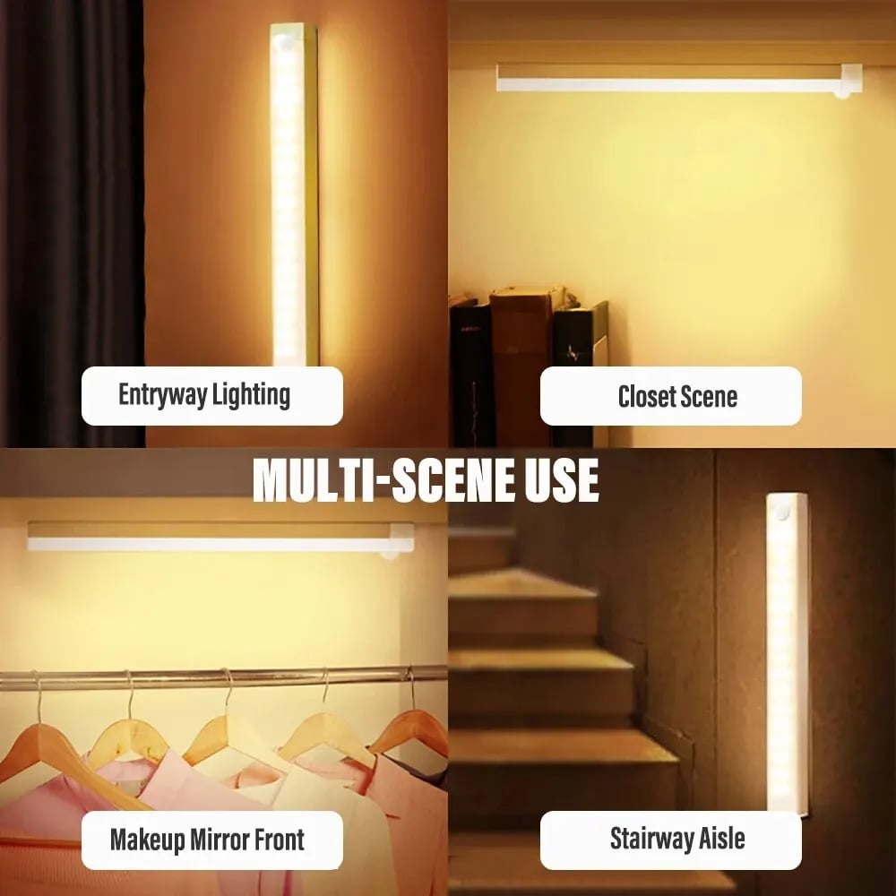 đ„NYĂ
RSREA - Smart sensor med magnetisk uppladdningsbar LED-lampa utan stans