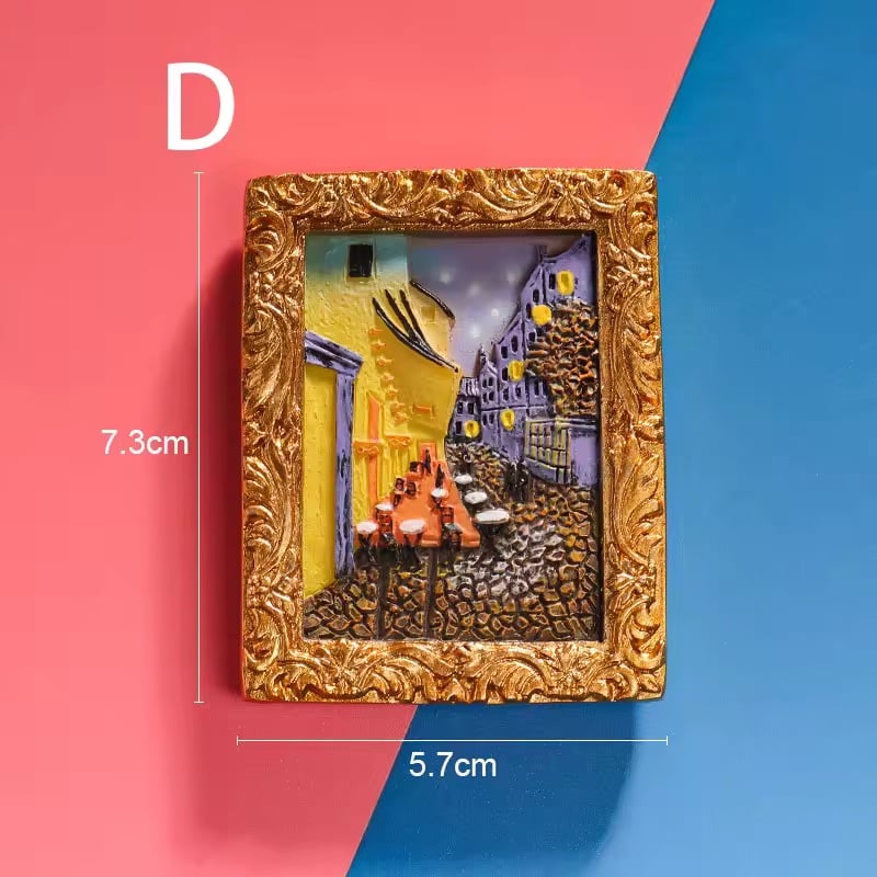 đLast Day Sale 49% OFFđš "Van Gogh magiska magneter" - 3D-kunstmagnetuppsĂ€ttning (6-delig)