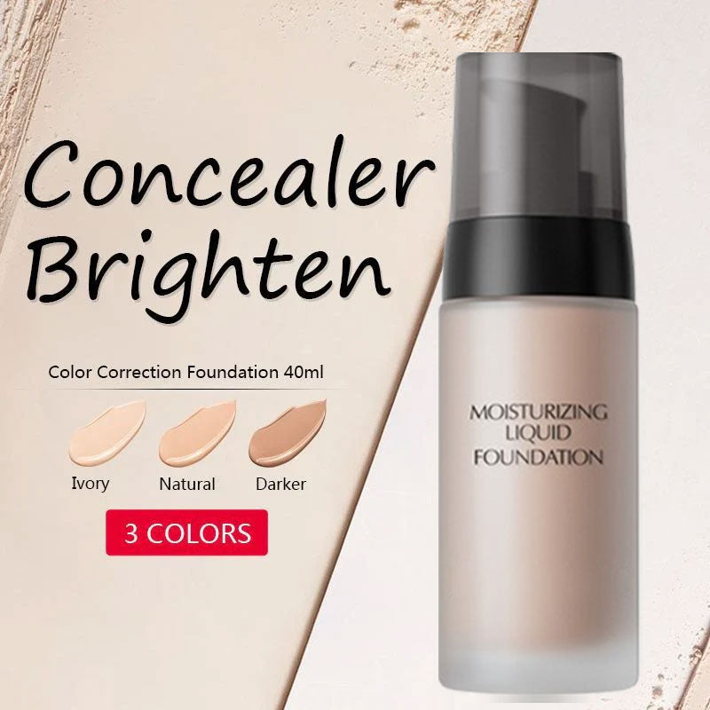 Liquid HD Foundation med Concealer - Glass Skin Effect