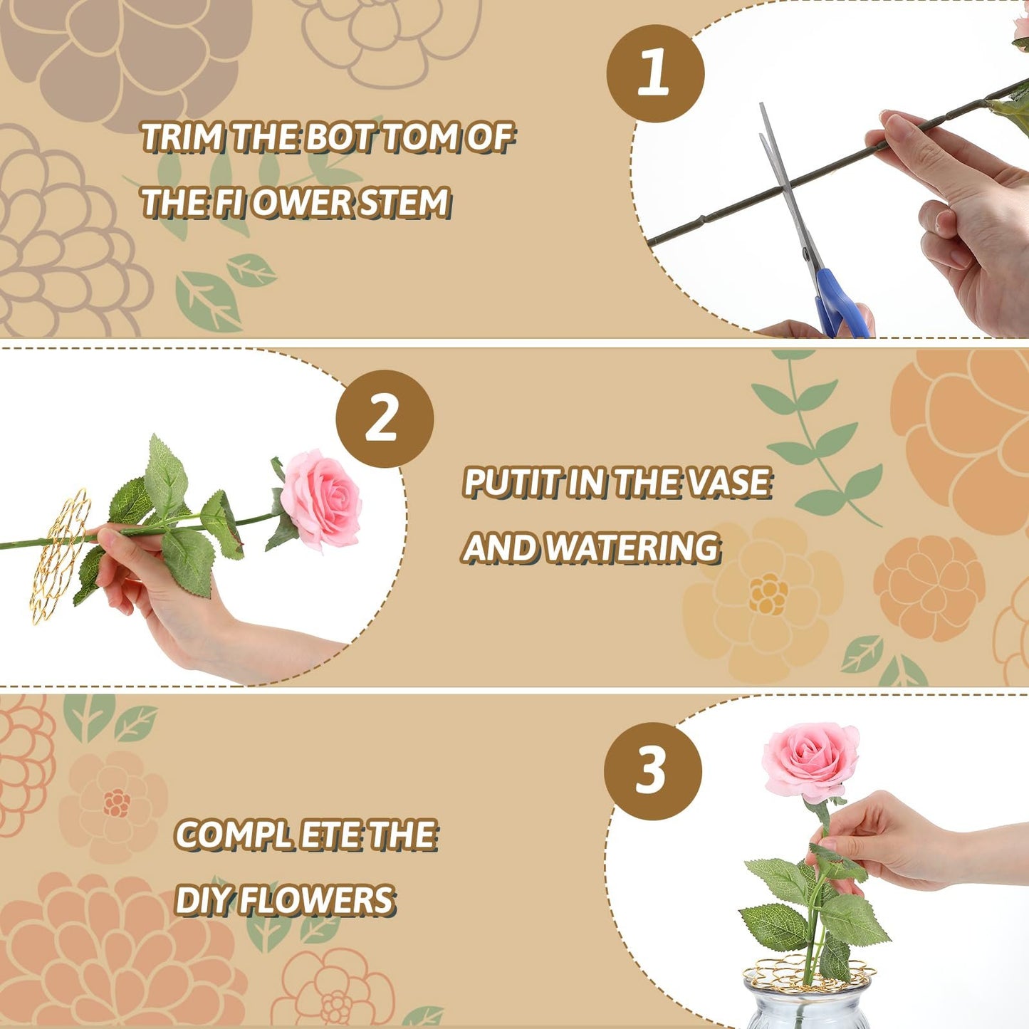 đ„đžOrganizer i rostfritt stĂ„l med blommigt rutnĂ€tâ»ïž