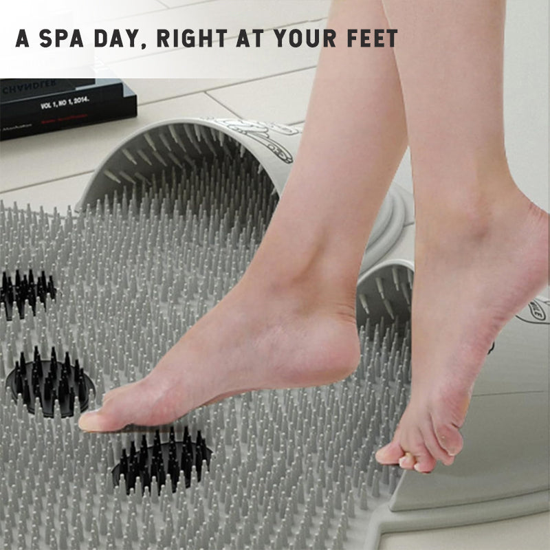 Silikon kanin fot gnugga kudde fot tvÀtt massage kudde