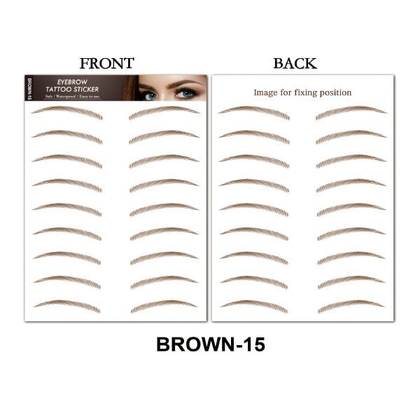 💄4D Makeup Waterproof Eyebrow Stickers 🔥(Köp 1 Få 1 Gratis & Gratis Eyebrow Shaping Razor)