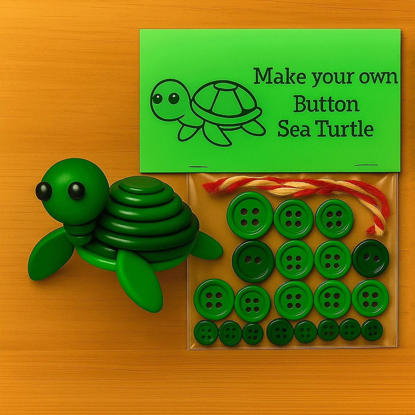 š„Last Day 49% OFF - DIY Button Highland Animal Cow Craft Kit