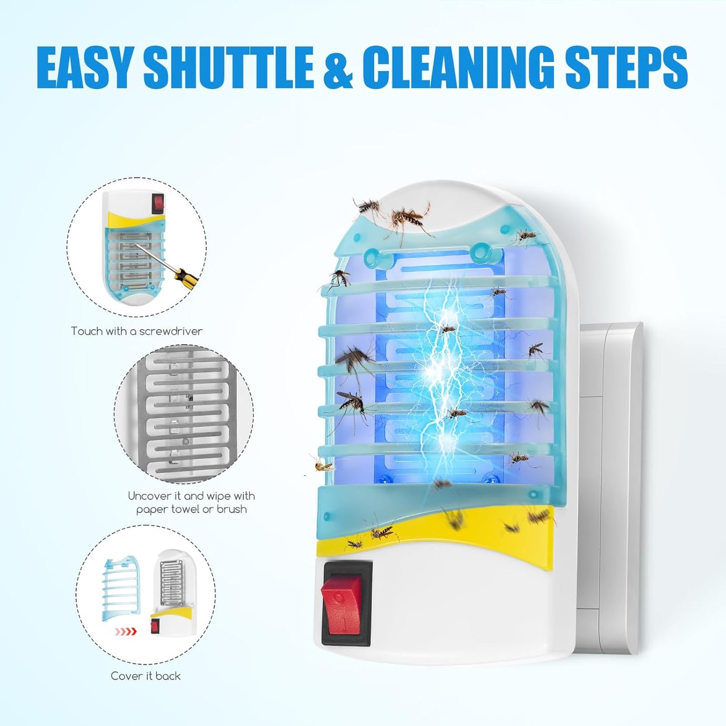 đ„Sista dagens kampanjđ„Inomhus Plug in Mosquito Killer Trap - KĂP 2 FĂ
1 GRATIS