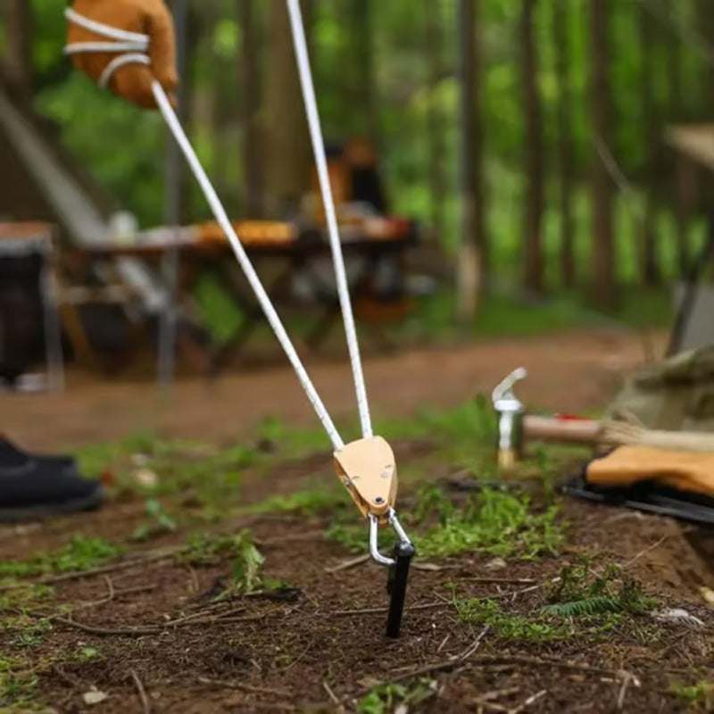 đWinddichtes Outdoor-Seil/đVindsĂ€kert rep för utomhusbruk