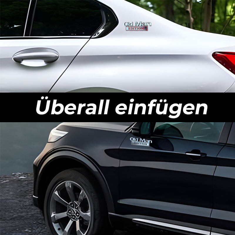 🚗Bildekorationslogotyp – Rolig Dekal för Bilskämt & Personlighet! 😆🚗
