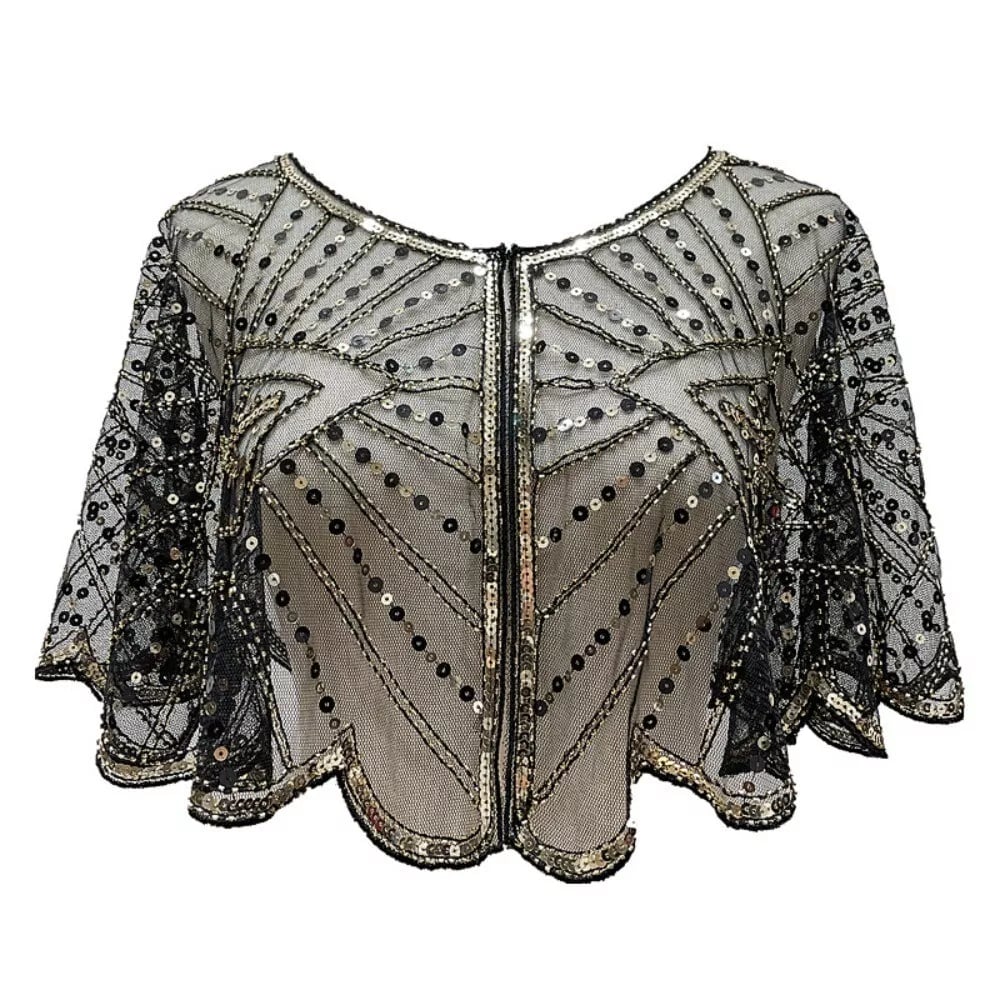 đ„Last Day 49% OFF - Vintage Lace Beaded Shawl
