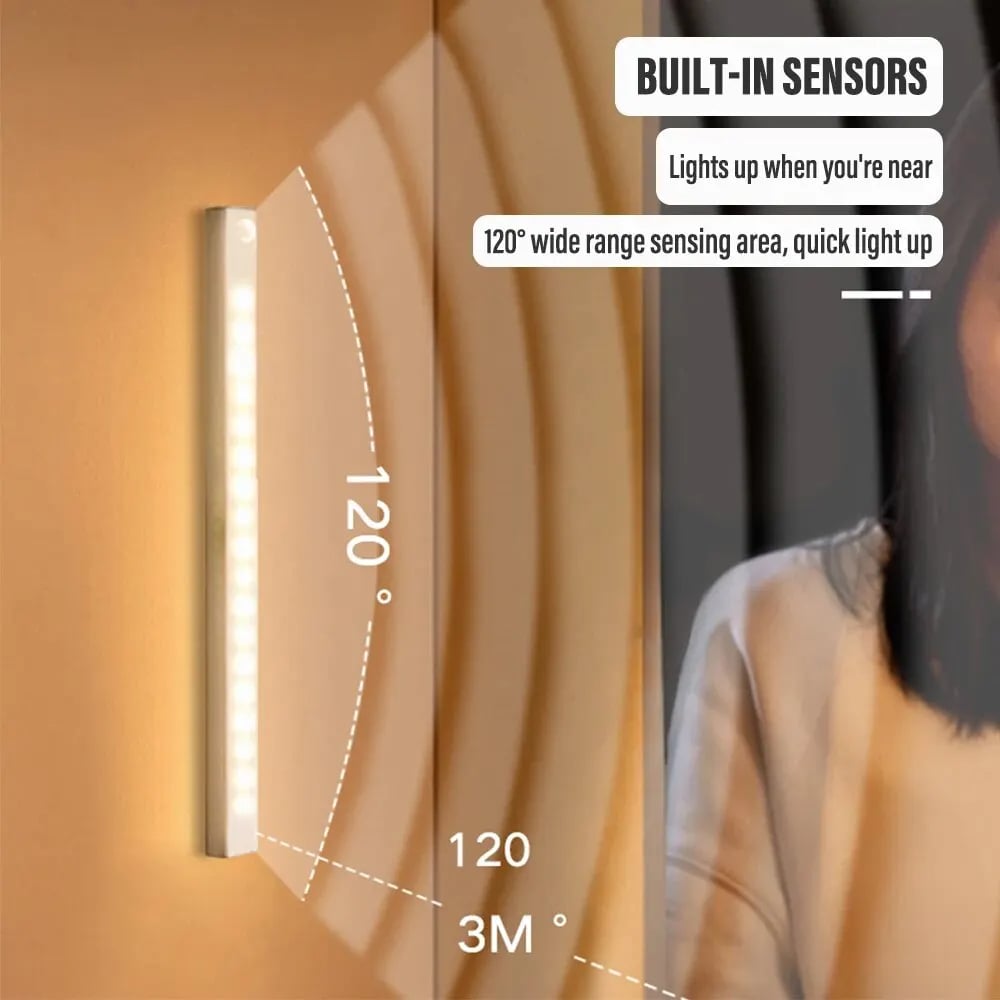 đ„NYĂ
RSREA - Smart sensor med magnetisk uppladdningsbar LED-lampa utan stans