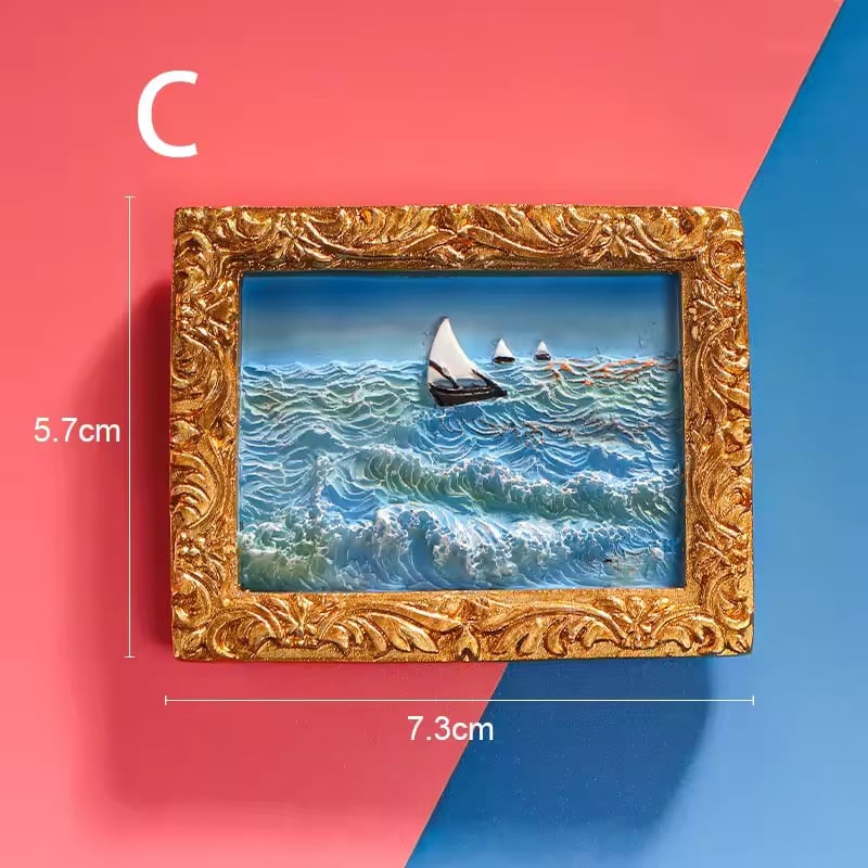 đLast Day Sale 49% OFFđš "Van Gogh magiska magneter" - 3D-kunstmagnetuppsĂ€ttning (6-delig)