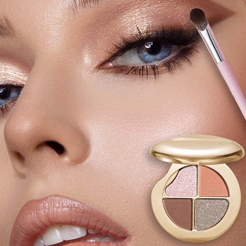 đ„ Glow Wardrobe Palette - 4-i-1 Highlighter för ögon och kinder