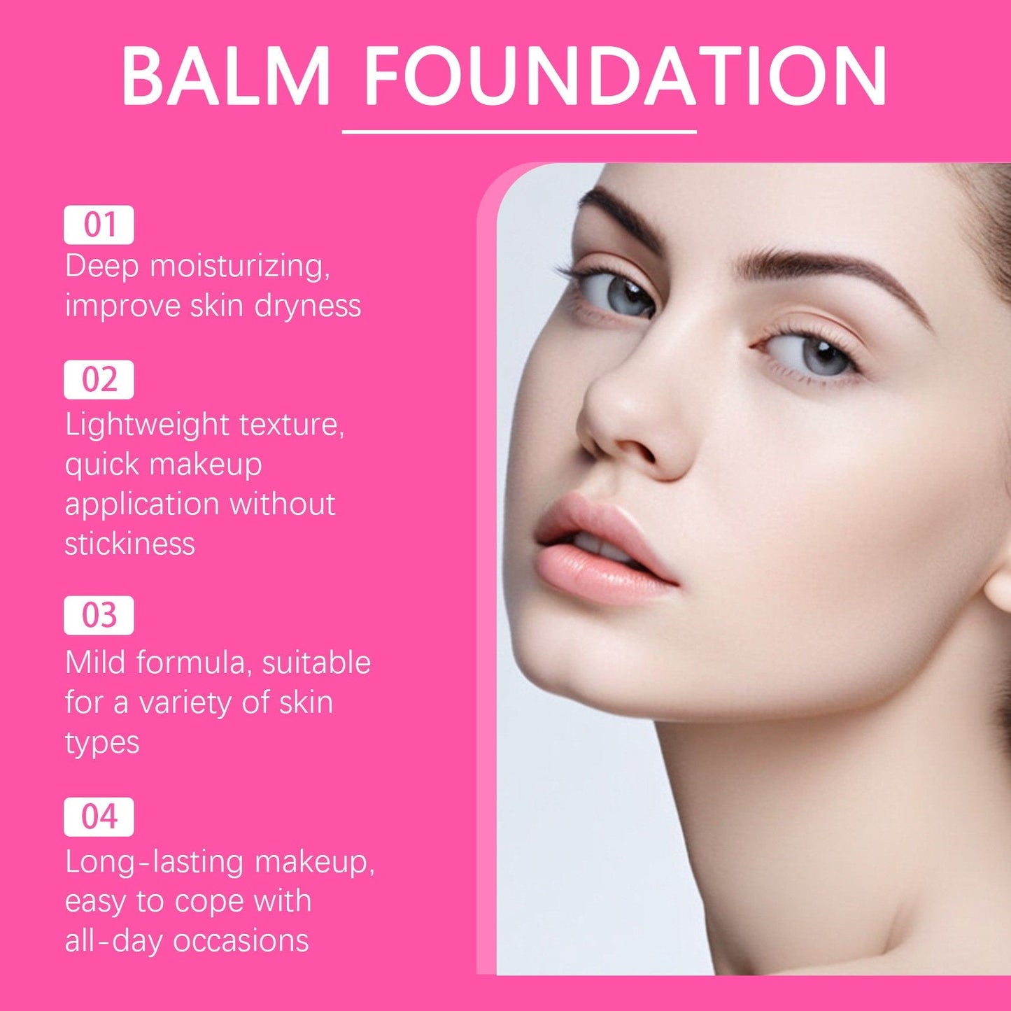 đ„Sista dagens rabatt 49% rabatt - Peptide Bounce Balm Foundation