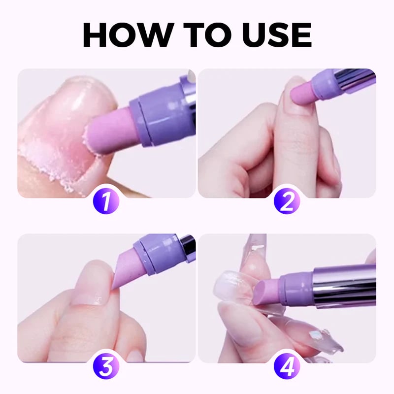 đSpeciellt för manikyr â nagelvĂ„rdspenna, reparerar nagelskador orsakade av manikyr