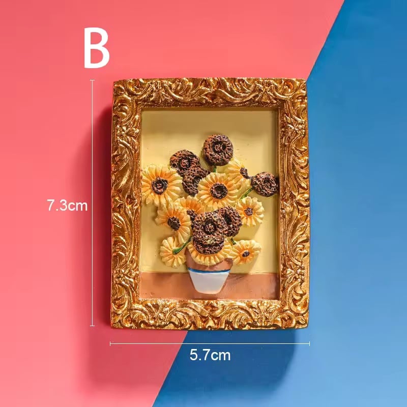 đLast Day Sale 49% OFFđš "Van Gogh magiska magneter" - 3D-kunstmagnetuppsĂ€ttning (6-delig)