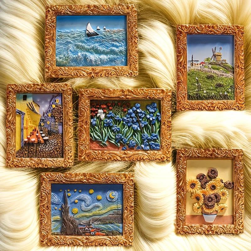 đLast Day Sale 49% OFFđš "Van Gogh magiska magneter" - 3D-kunstmagnetuppsĂ€ttning (6-delig)
