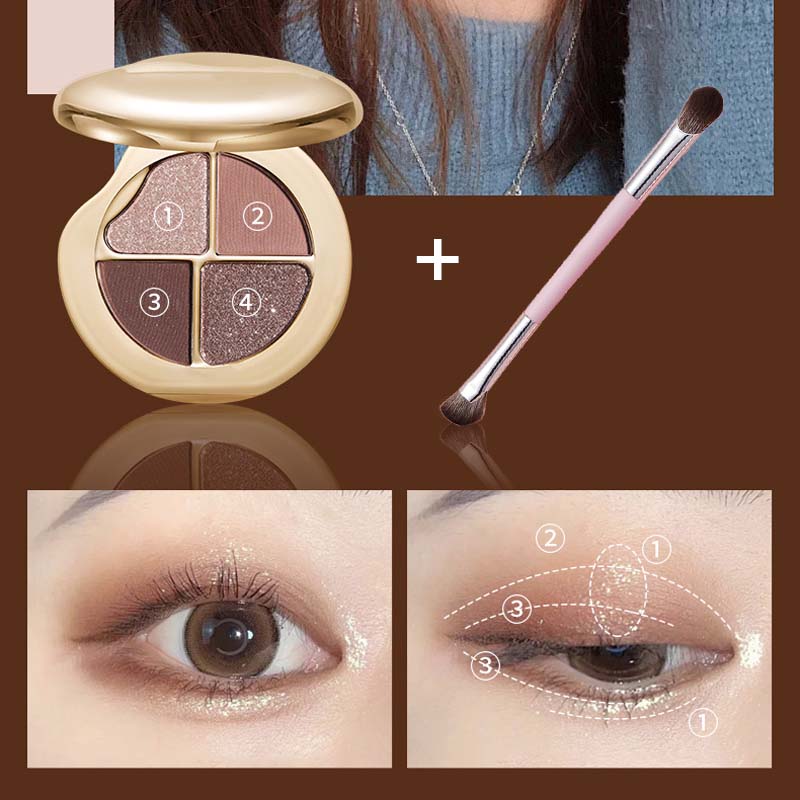 đ„ Glow Wardrobe Palette - 4-i-1 Highlighter för ögon och kinder