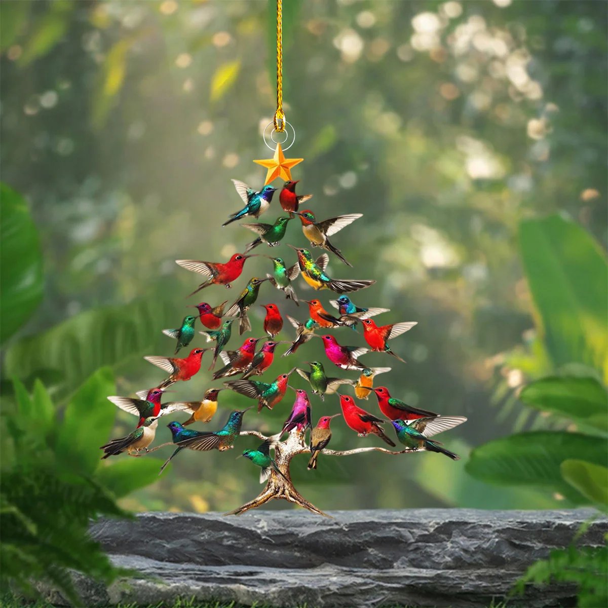 🔥2025 New Release 49% OFF 🐦🎄Hummingbird Christmas Ornament💠