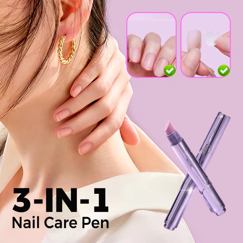 đSpeciellt för manikyr â nagelvĂ„rdspenna, reparerar nagelskador orsakade av manikyr