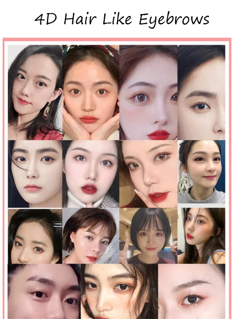 💄4D Makeup Waterproof Eyebrow Stickers 🔥(Köp 1 Få 1 Gratis & Gratis Eyebrow Shaping Razor)