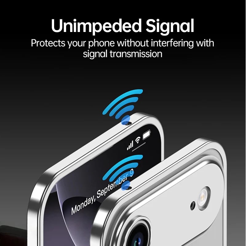 Aluminum Alloy Cooling Frame Heat Dissipation Case for iPhone 14-17 Series