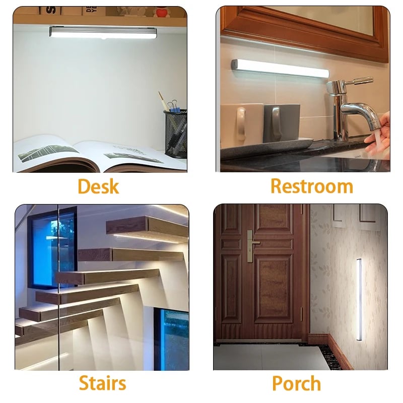 đ„NYĂ
RSREA - Smart sensor med magnetisk uppladdningsbar LED-lampa utan stans