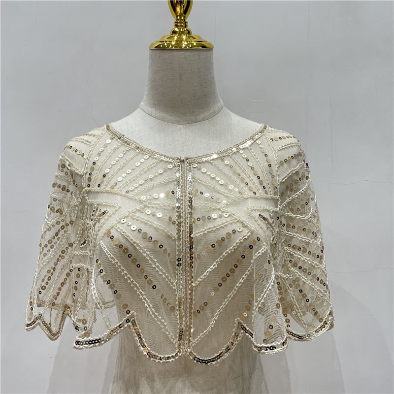 đ„Last Day 49% OFF - Vintage Lace Beaded Shawl