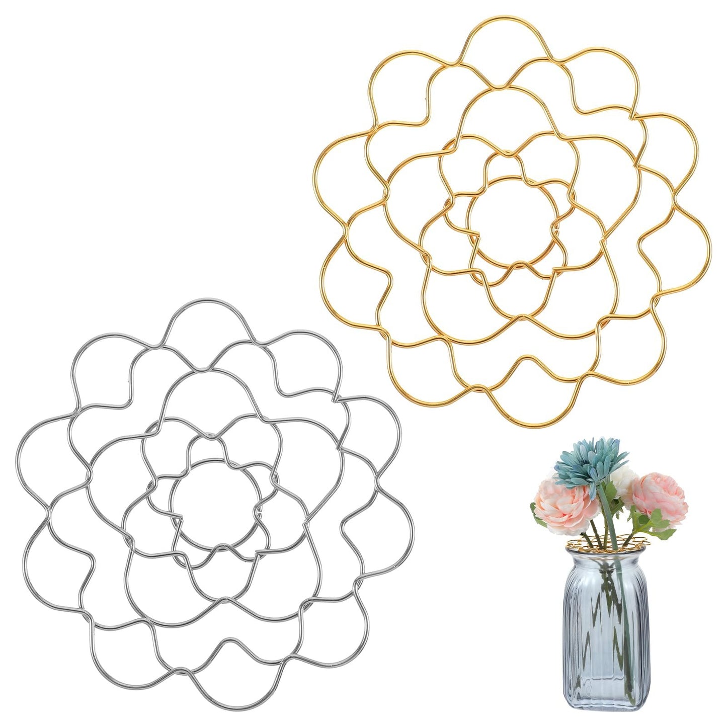 đ„đžOrganizer i rostfritt stĂ„l med blommigt rutnĂ€tâ»ïž