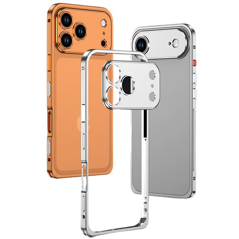 Aluminum Alloy Cooling Frame Heat Dissipation Case for iPhone 14-17 Series