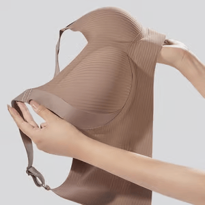 đ„Spring Hot Sale 49% OFF- Ribbad Push Up Justerbar TrĂ„dlös BH för kvinnor