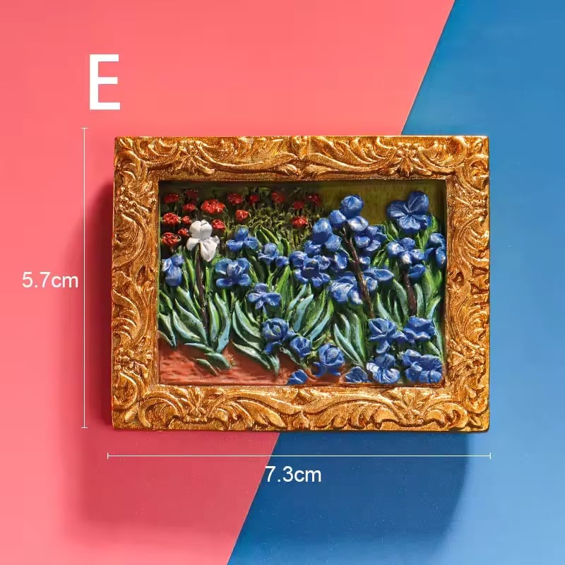 đLast Day Sale 49% OFFđš "Van Gogh magiska magneter" - 3D-kunstmagnetuppsĂ€ttning (6-delig)
