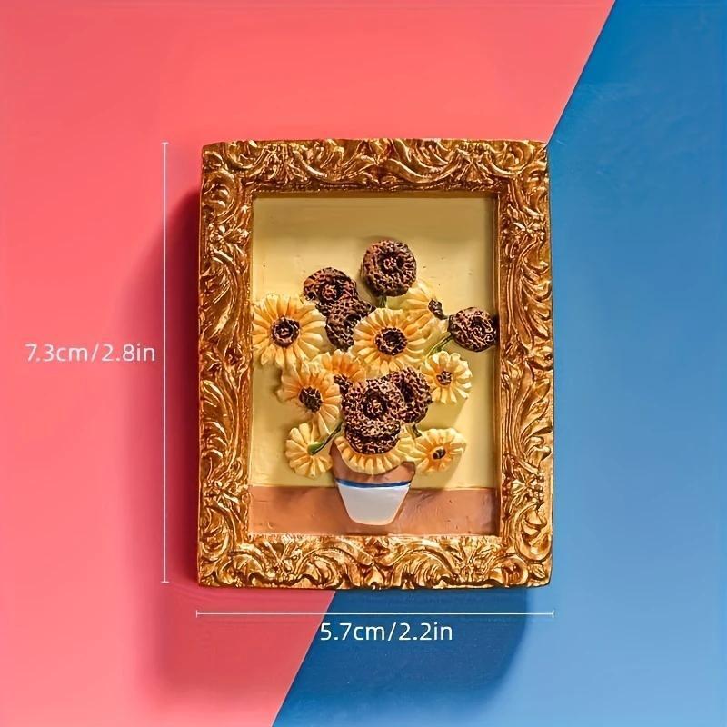 đLast Day Sale 49% OFFđš "Van Gogh magiska magneter" - 3D-kunstmagnetuppsĂ€ttning (6-delig)