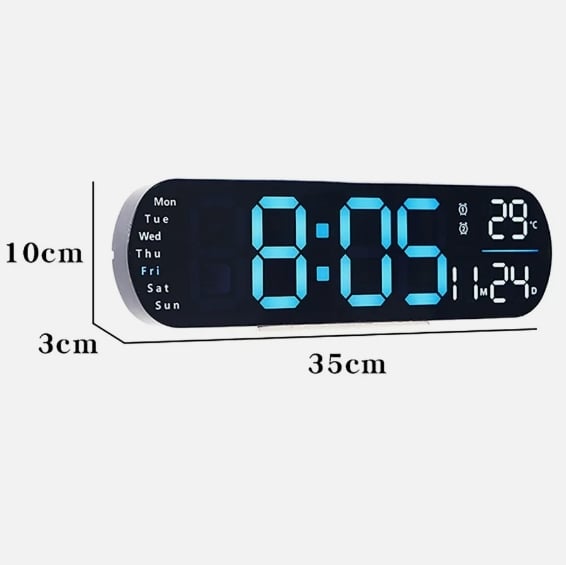 🔥2026 Upgraded Digital Wall Clock Large Display