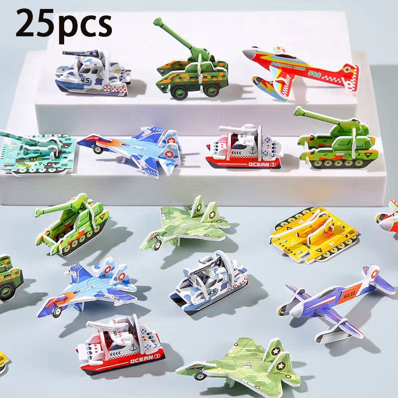 🧩Educational 3D jigsaw puzzle featuring cartoon characters – 57 pieces that fit together to create colourful characters for creative learning