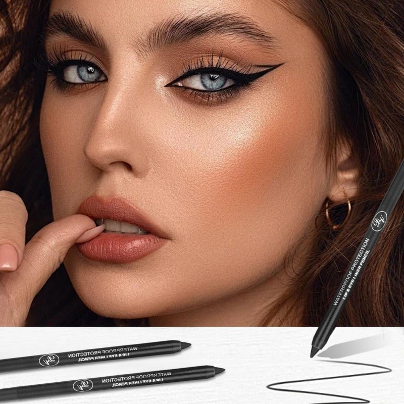 đ10 FĂ€rgade Gel Eylinerpennor - Vattenfast & 12H HĂ„llbarhet