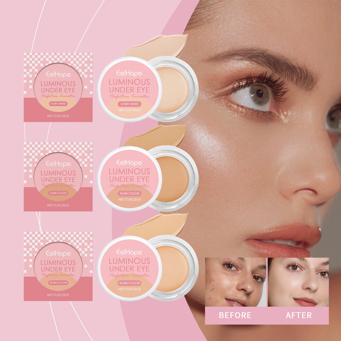 Under Eye Brightener , Ljusnande kräm Concealer