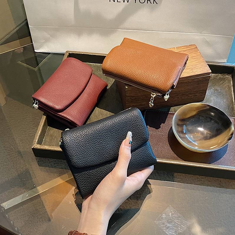 ⏰Unisex Pebble Leather lompakko🔥