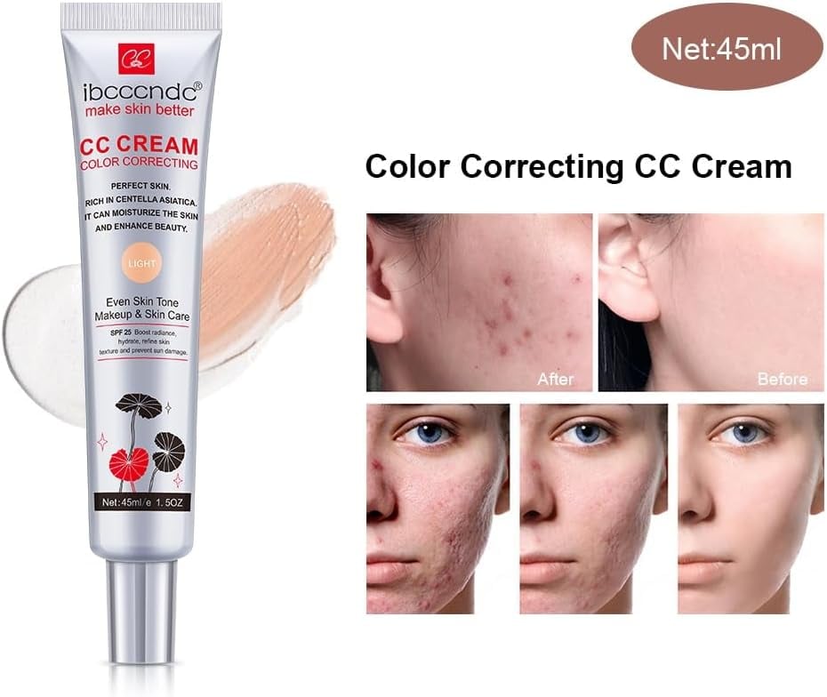 Återfuktande CC Cream Foundation med Centella Asiatica❄️