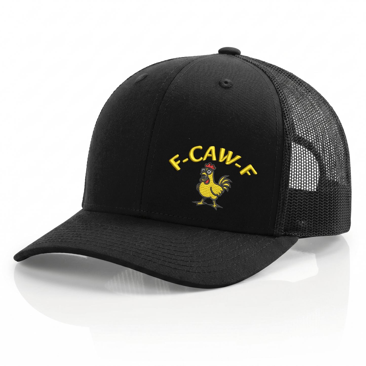 F-CAW-F Premium-quality embroidered snapback cap with an adjustable fit