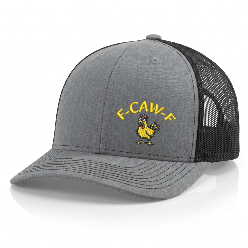 F-CAW-F Premium-quality embroidered snapback cap with an adjustable fit