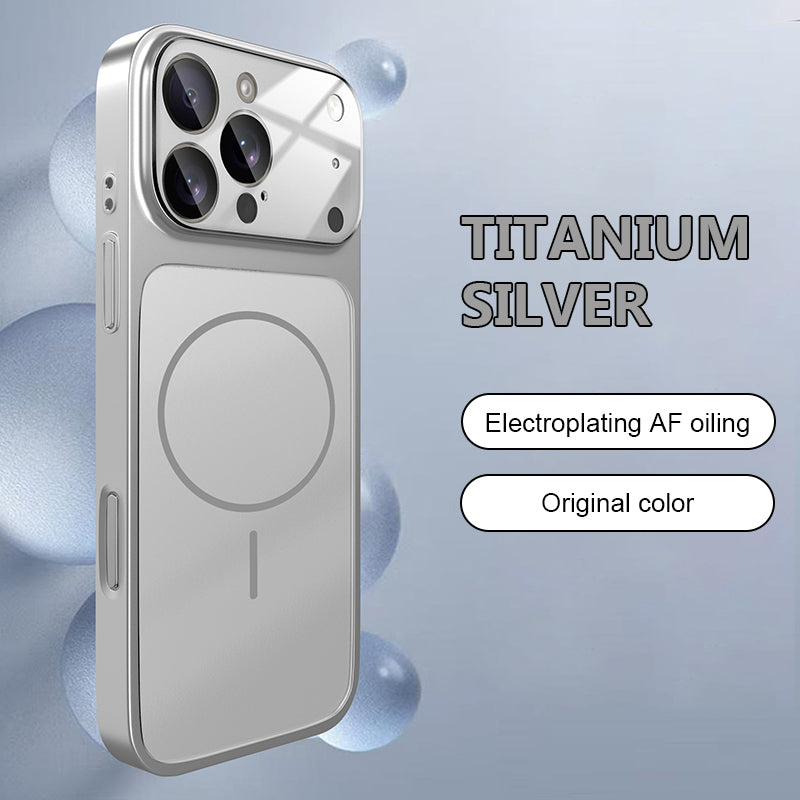 ✨ Ultra-Slim Frosted Glass Case