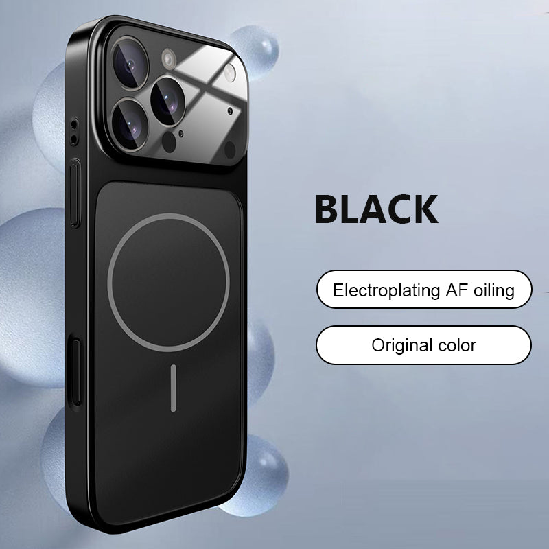 ✨ Ultra-Slim Frosted Glass Case