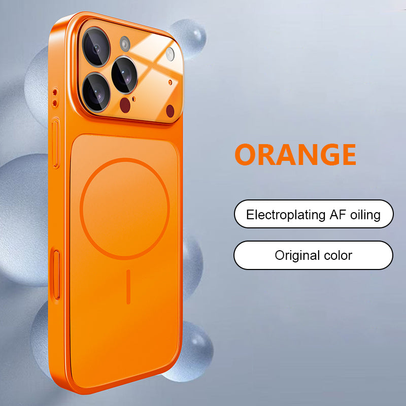 ✨ Ultra-Slim Frosted Glass Case