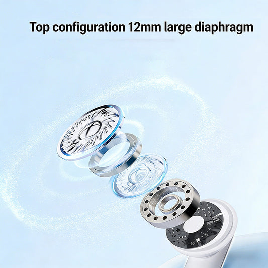 2-in-1 Bluetooth earphones with ear hooks and earbuds | 30 hours of playback time