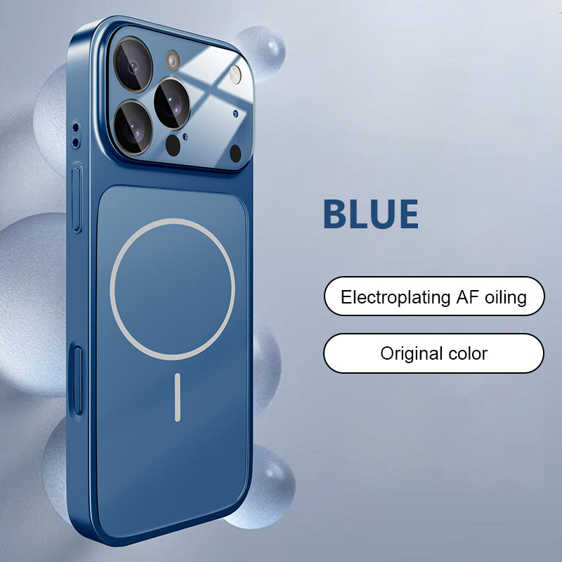 ✨ Ultra-Slim Frosted Glass Case