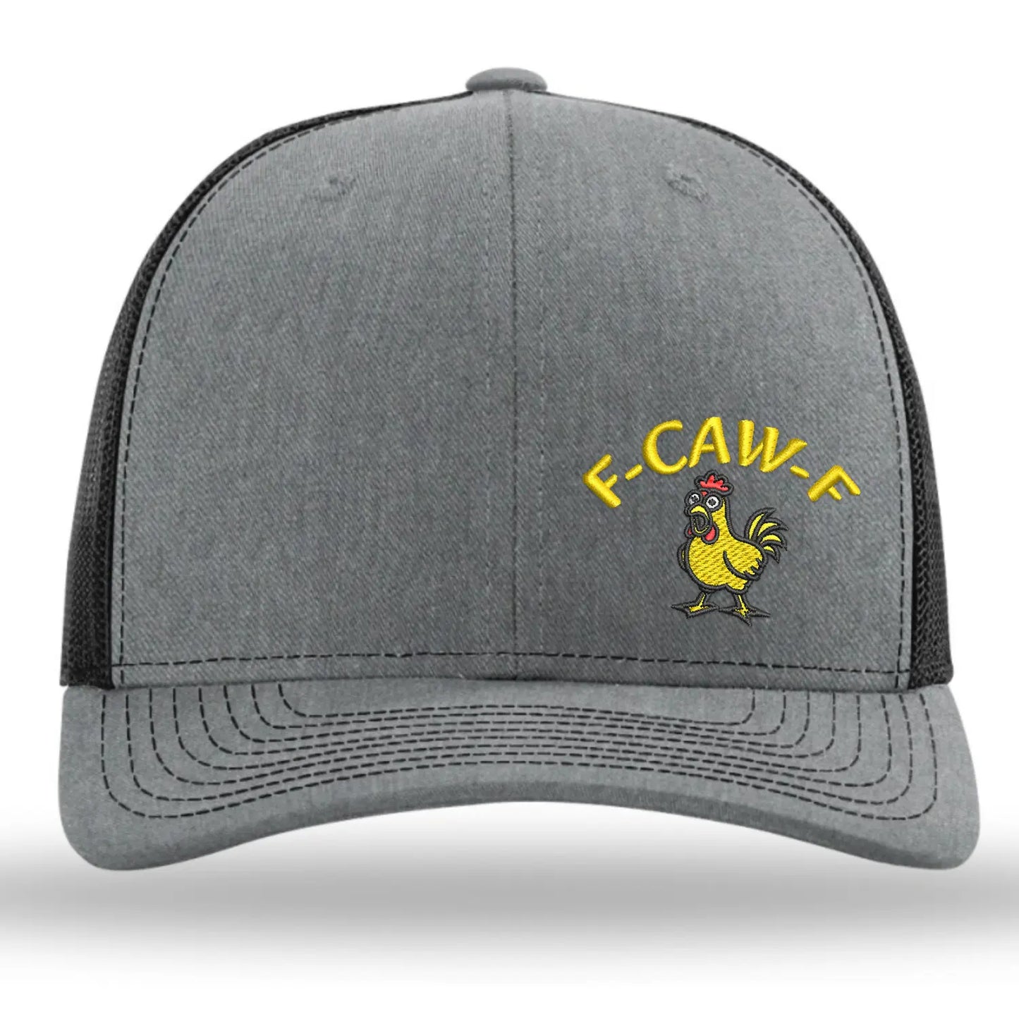 F-CAW-F Premium-quality embroidered snapback cap with an adjustable fit
