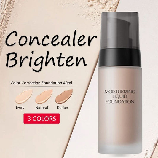 Liquid HD Foundation med Concealer - Glass Skin Effect