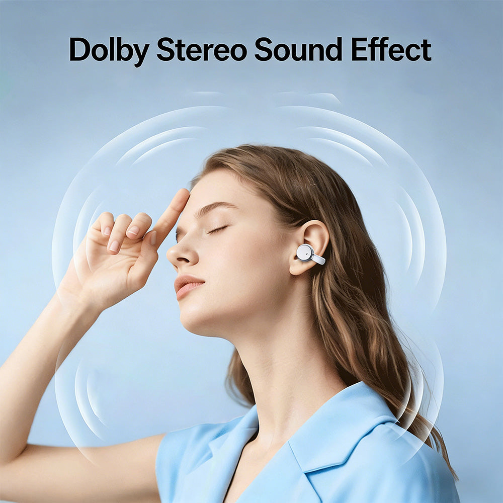 2-in-1 Bluetooth earphones with ear hooks and earbuds | 30 hours of playback time