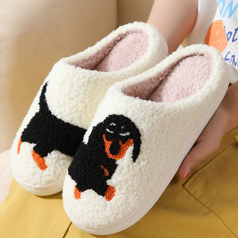 Cute Non-Slip Cotton Slippers