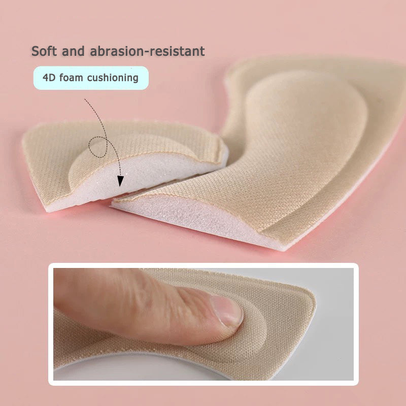 4D Anti-Blister Heel Grips – Prevent slipping and rubbing (8 pieces)