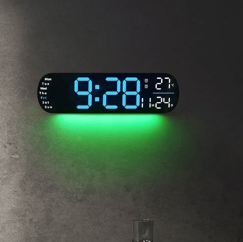 🔥2026 Upgraded Digital Wall Clock Large Display